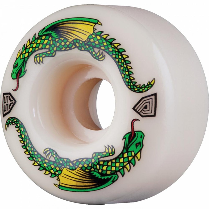 Powell Peralta Dragon Formula 55mm Off White Skateboard Wheels