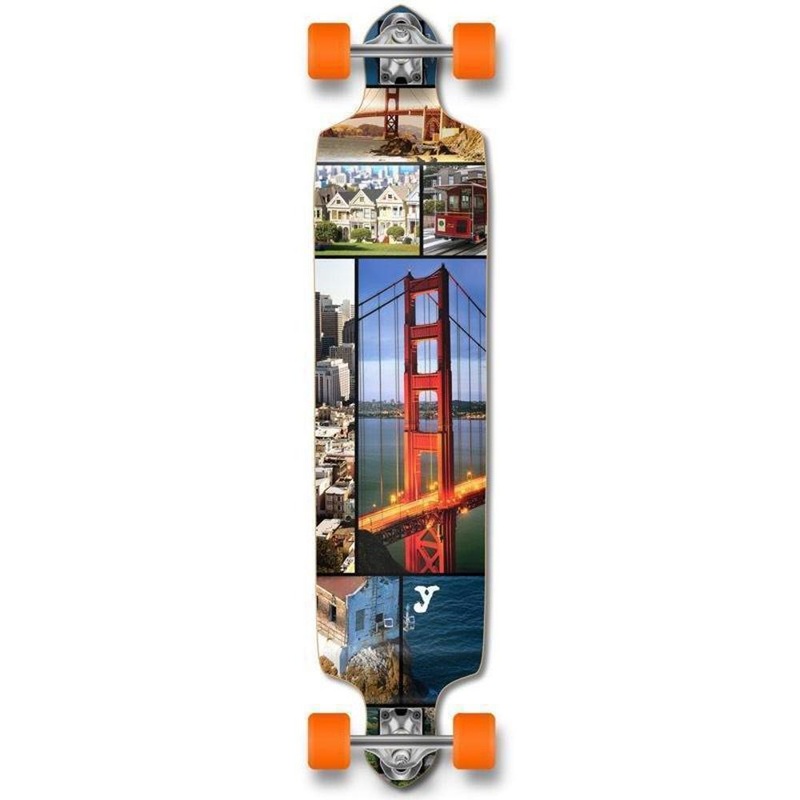 San Franciso Drop Down Longboard 41 inches Complete Complete