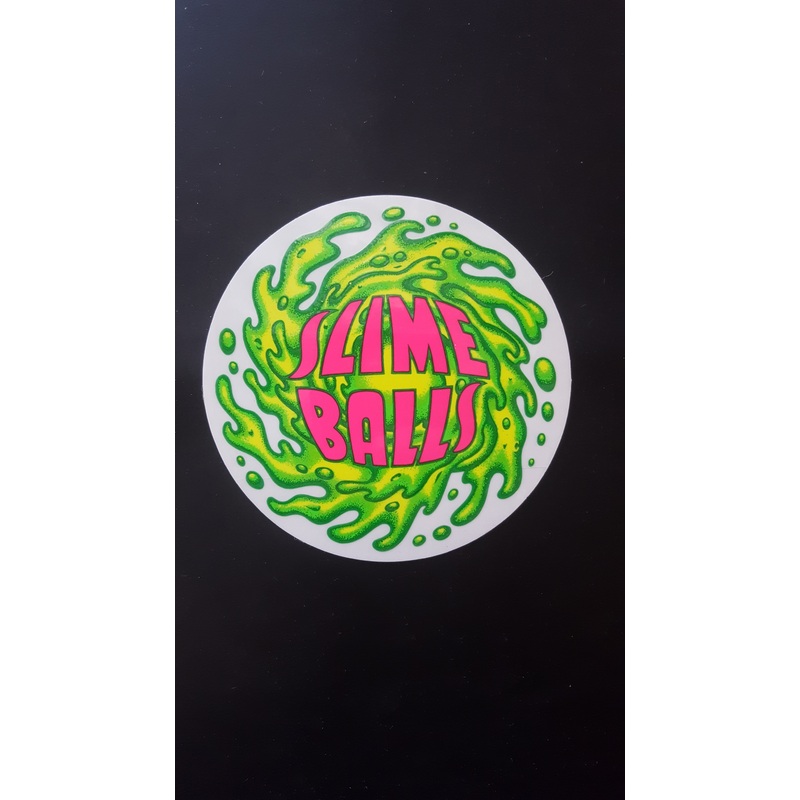 Santa Cruz Classic SLIME BALLS sticker 4″
