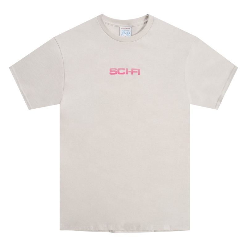 Sci Fi Fantasy Slide Tee Ice Gray M
