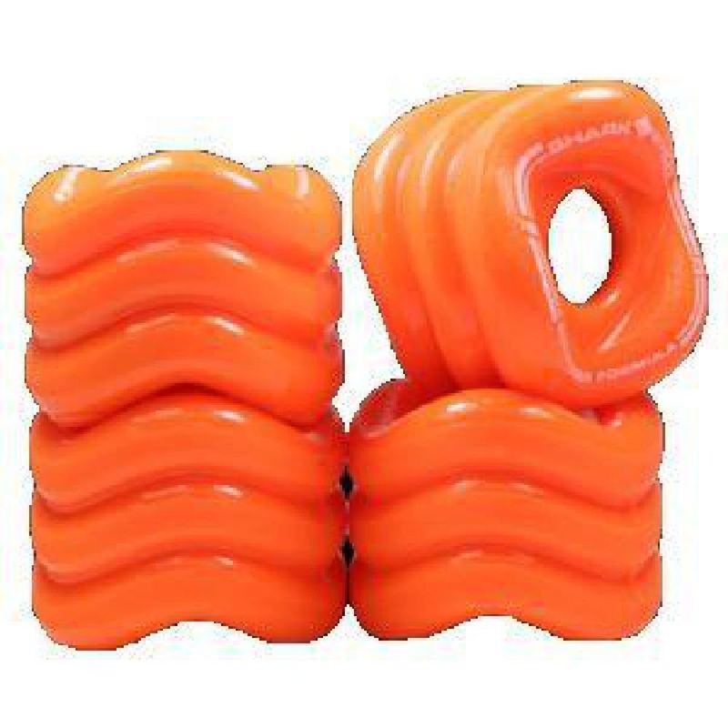 Shark Wheels longboard Orange Sidewinder 70mm 78a
