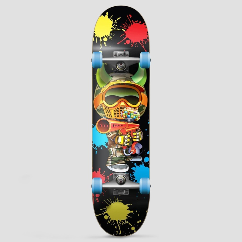 Speed Demons 7.00 Paintballer Black Complete Skateboard