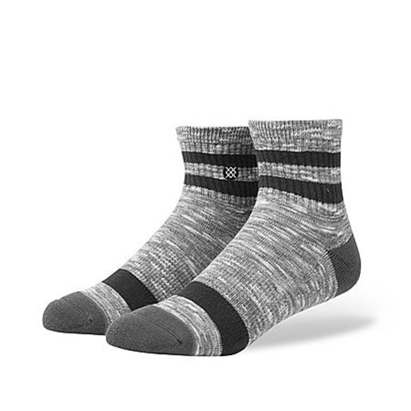 Stance Mission Low Socks Charcoal Large