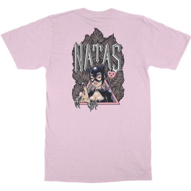 Strange Love  Natas T Shirt Pink S