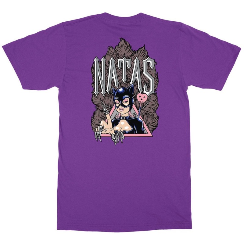 Strange Love Natas T Shirt Purple S