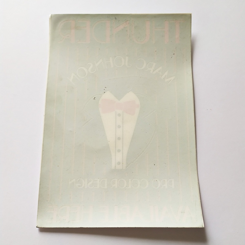 Thunder Trucks Marc Johnson WINDOW Sticker