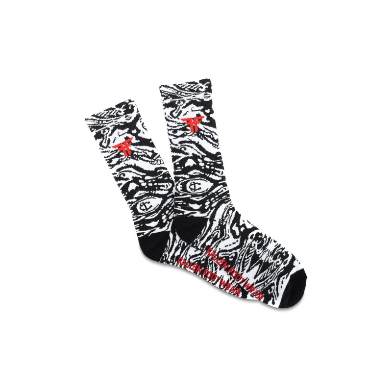 Trademark Sock Black/White