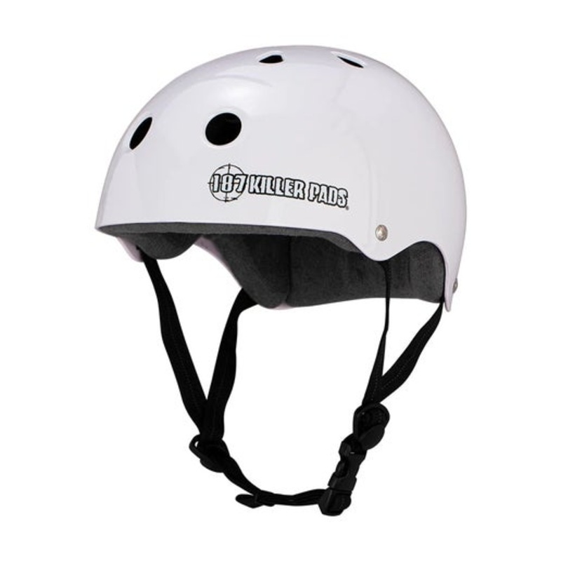 187 Killer Pads – Sweatsaver Helmet – White Glossy XS