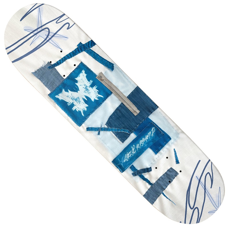 Birdhouse Lizzie Armanto Sewn Deck White 8.25 x 31.5 WB:14.25