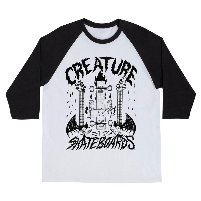 Creature “Listen To” 3/4 Sleeve Small