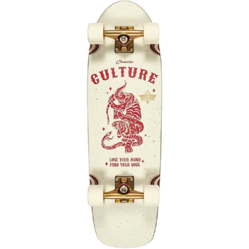 Dusters Culture Cruiser Complete Red/White 29.5″ 29.5″