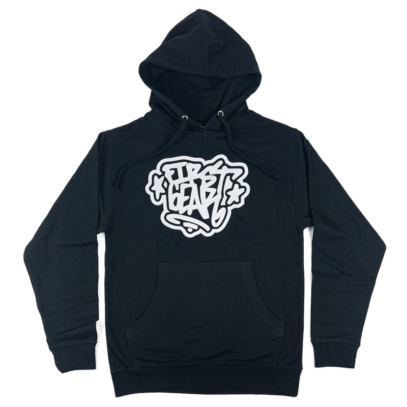 First Gear Stars Hoodie (Black) S
