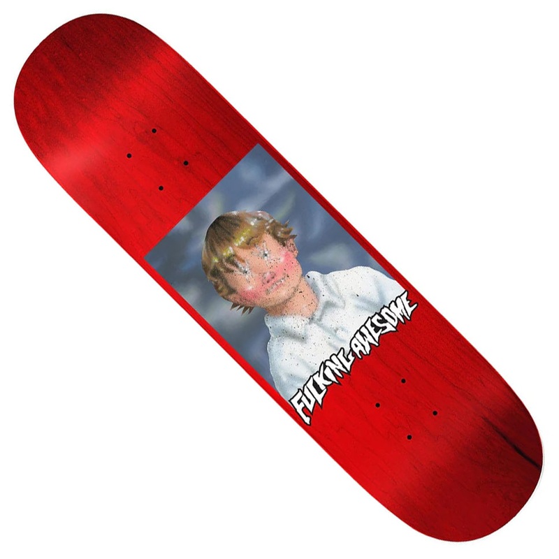 Fucking Awesome Curren Caples Class Photo by Sickid Deck Assorted Woodgrain 8.25 x 31.79 WB:14.12