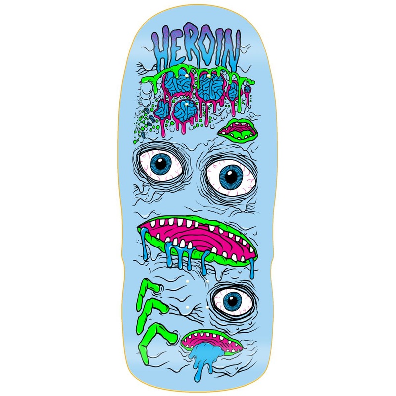 HEROIN “MUTATOR” 13″ SKATEBOARD DECK