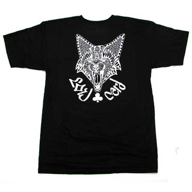 Lowcard Magazine Kershnar Wolf T Shirt Black Extra Large
