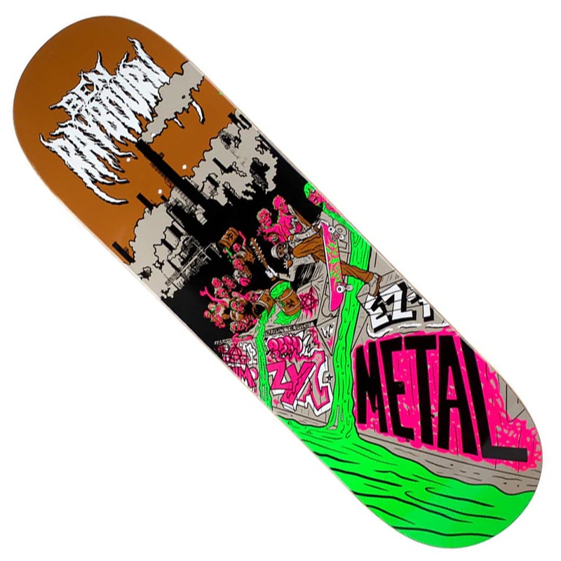 Metal Skateboards Ben Raybourn Toxic Ditch Deck Multicolor 9 x 32.5 WB:14.25
