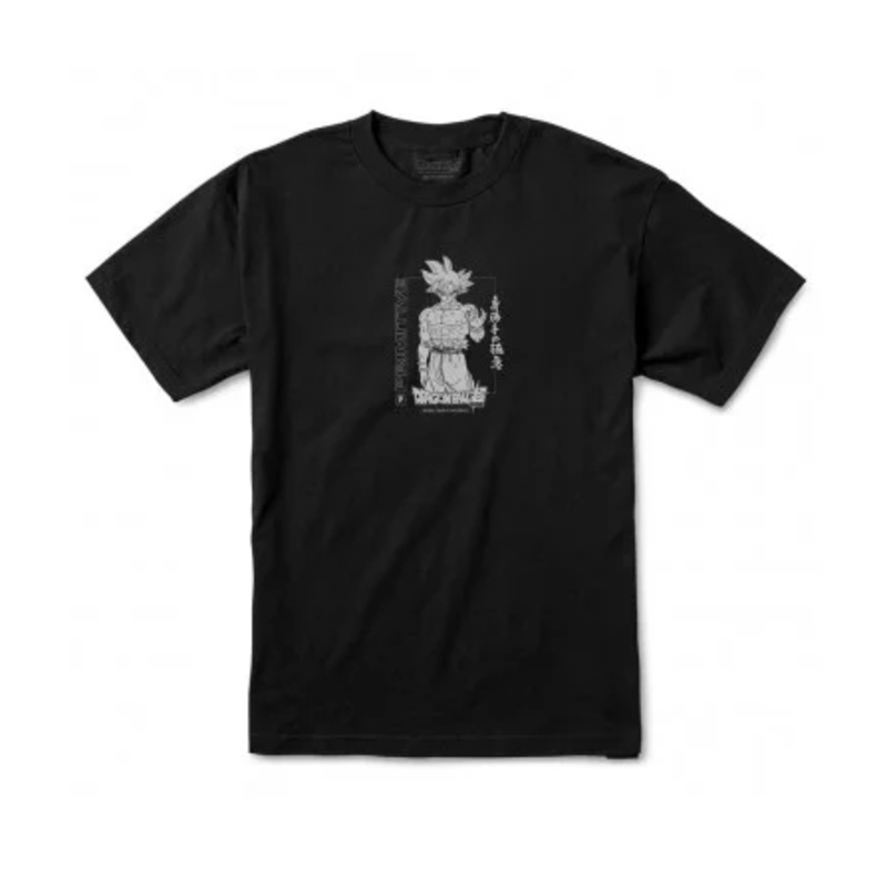 Primitive Goku Ultra Instinct Tee Black Medium Medium
