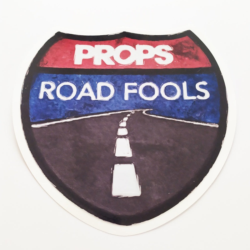 Props BMX Video Magazine Road Fools Sticker – Large