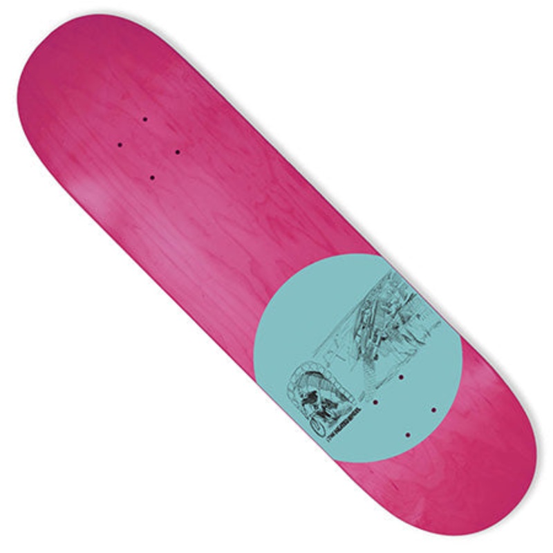 The Heated Wheel Runaway Sedan Deck Assorted Woodgrain 8.75 x 32.5 WB:14.25