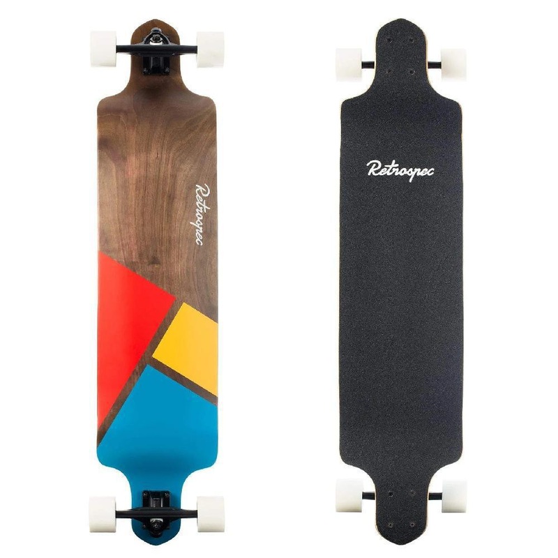 Tidal Geo Mainstay Drop Down 41″ Longboard Complete