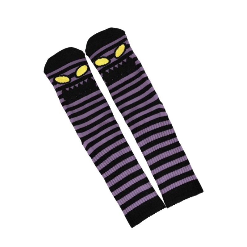 Toy Machine Socks – Monster Mini Stripe Purple