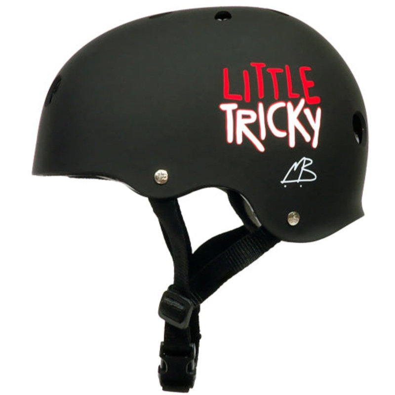 Triple Eight Little Tricky Kids Helmet – Black Matte OS