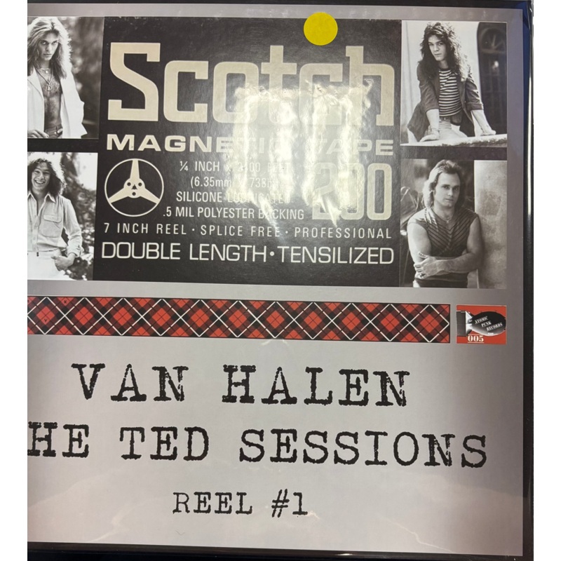 VAN HALEN – THE TED SESSIONS (REEL #1) [Color Vinyl] LP Record *Unofficial Release*