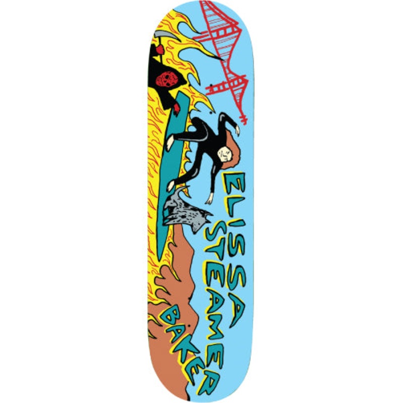 Baker Steamer Rippin Ranman Skateboard Deck 8.25″ 8.25″