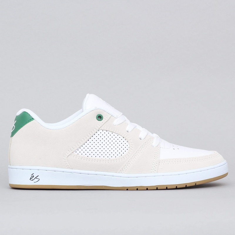 eS Accel Slim Shoes White / Green UK7