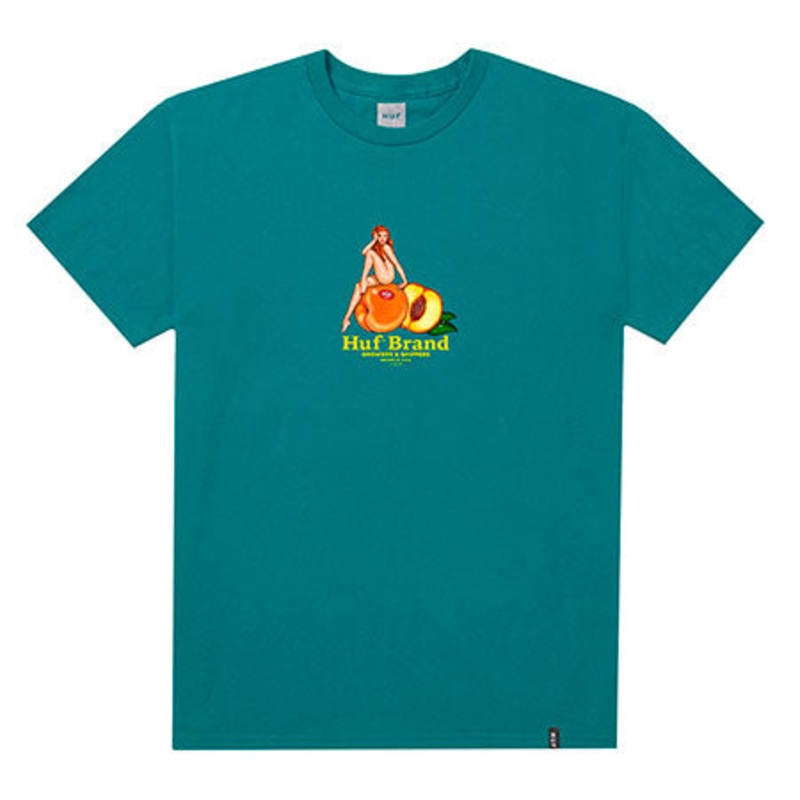 HUF Forbidden T Shirt Biscay Bay Medium