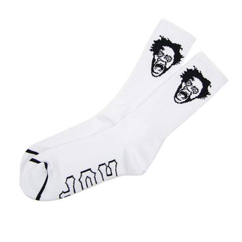 HUF Harold Hunter Crew Socks White One size fits all