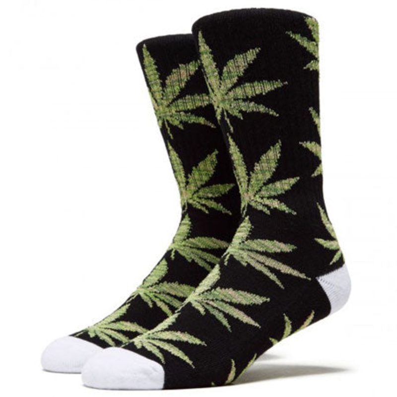 HUF Melange Plantlife Socks Black One size fits all