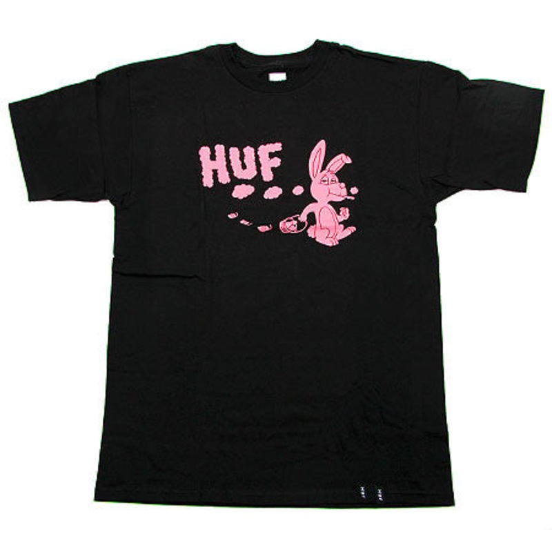 HUF Munchy Bunny T Shirt Black Medium