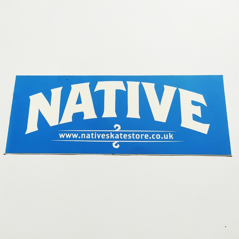 Native Skate Shop Sticker
