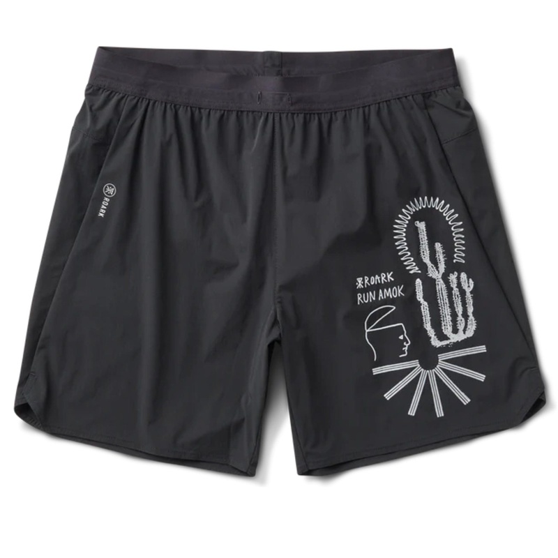 ROARK ALTA 7″ SHORTS Black M