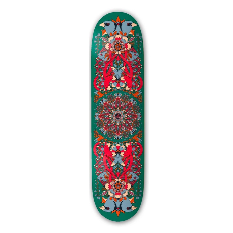 The Drawing Boards – 8.25″ – Green Mandala Deck