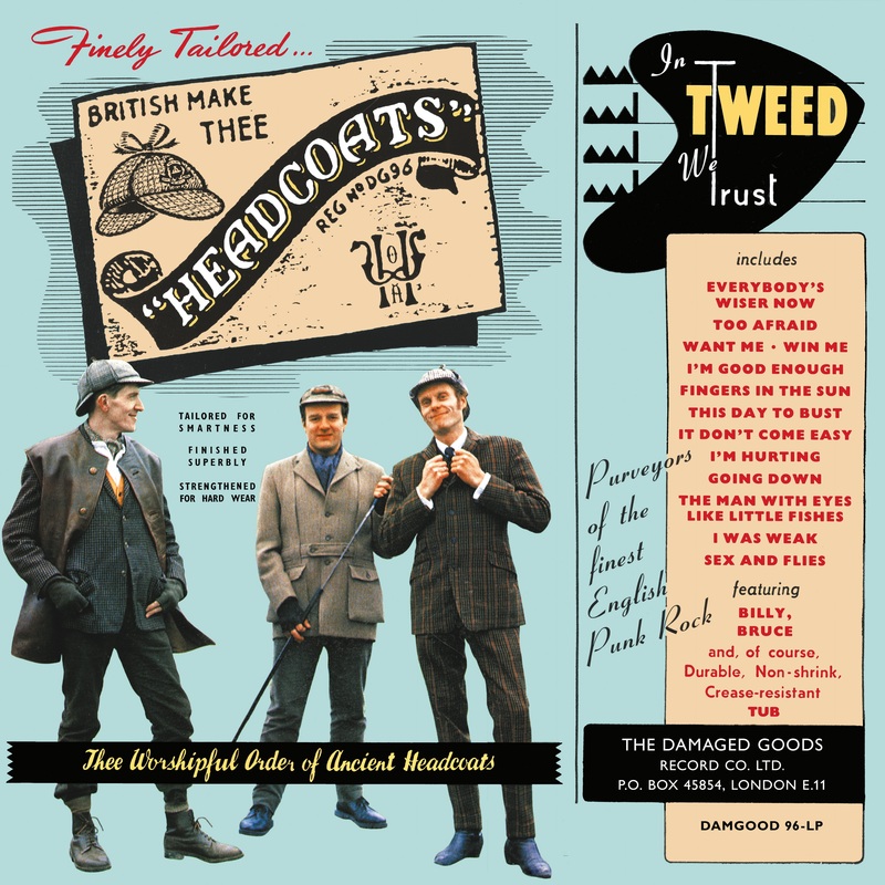 Thee Headcoats – In Tweed We Trust (Blue Vinyl) LP Record