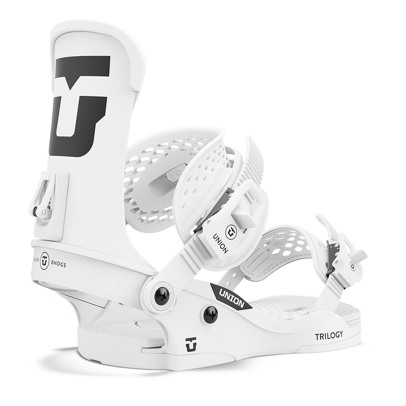 Union Trilogy Classic Women’s Snowboard Bindings White