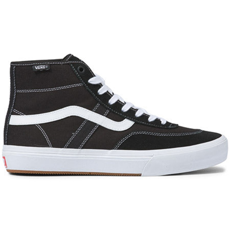 Vans Crockett High Shoes Black/ White 9.5
