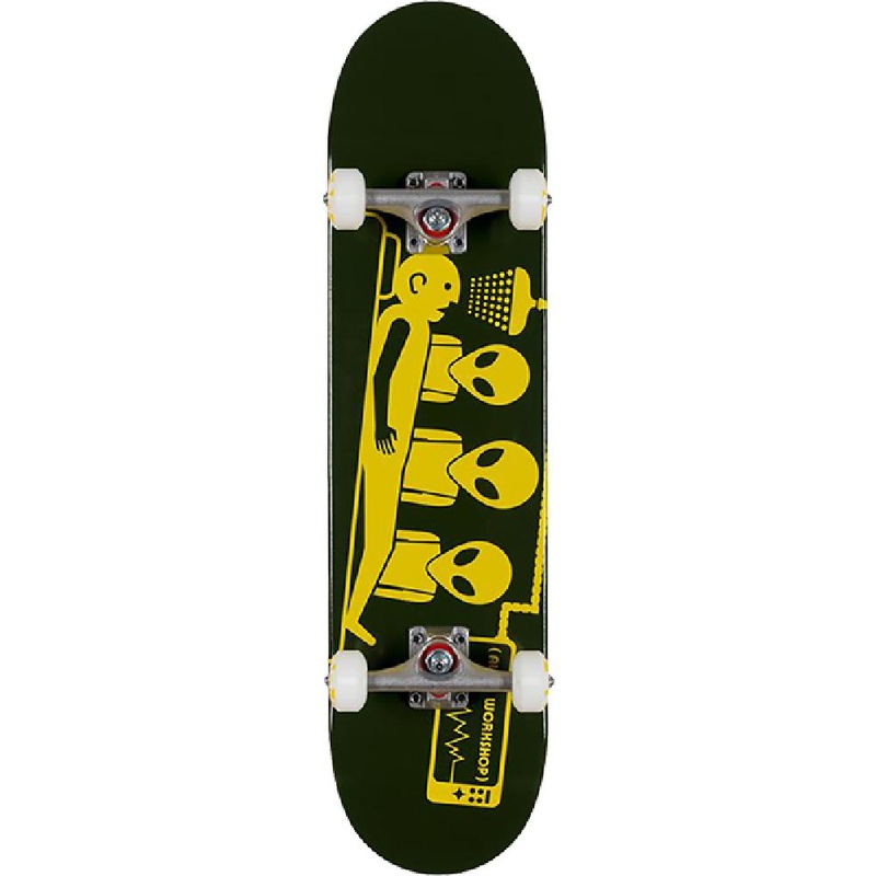 Alien Workshop Abduction Green/Yellow 8.0″ Skateboard Complete