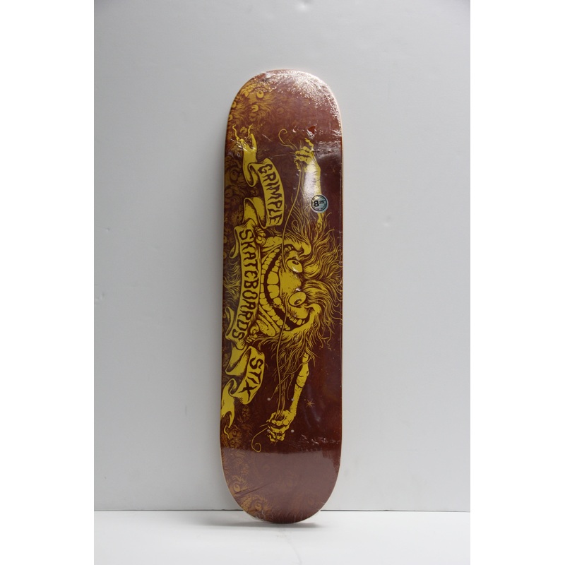 Anti Hero Deck Grimple Stix Orange/Yellow 8.25″ x 32″