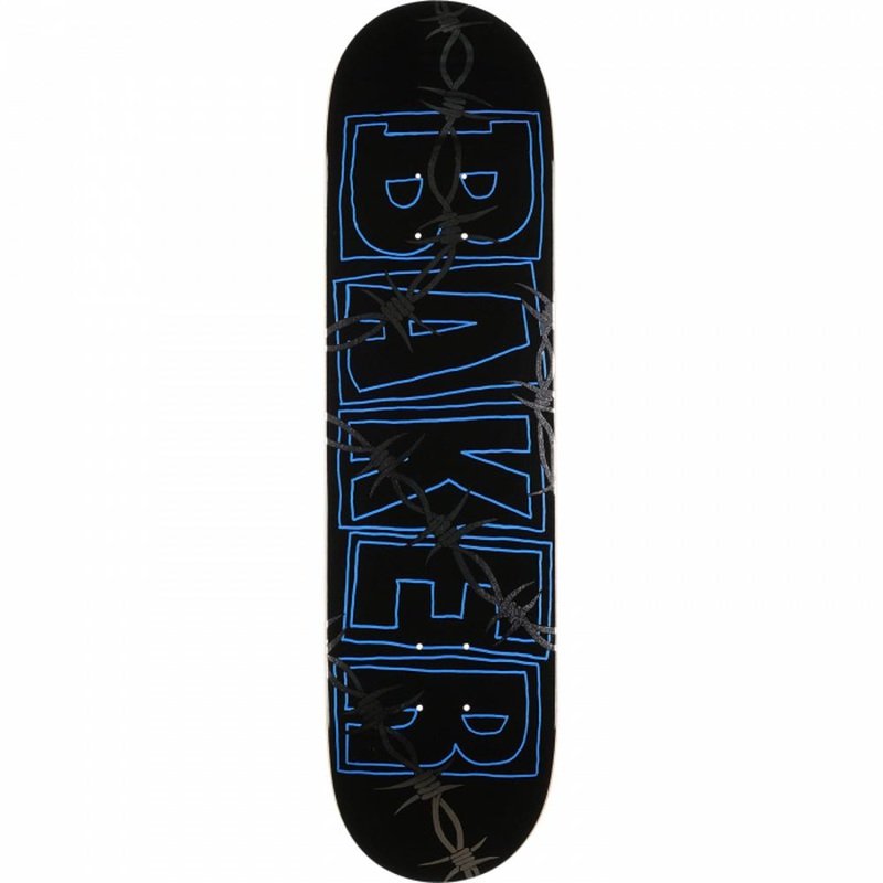 Baker Allen Barbed Wire 8.12″ Skateboard Deck
