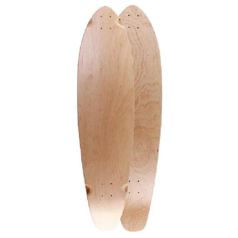 Blank Kicktail Natural 40 inches Longboard Deck Deck