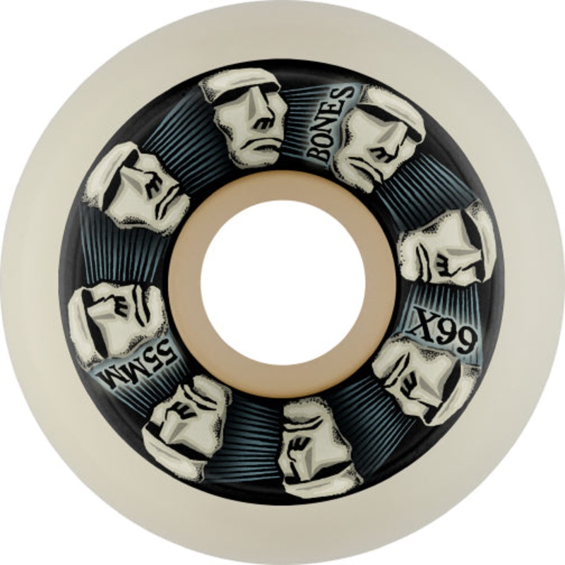 Bones X-Formula V5 Sidecut Head Rush Wheels 55MM 99A 55mm