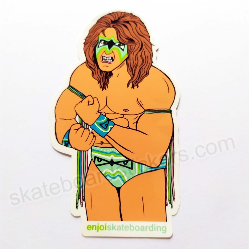 Enjoi X WWE ‘Body Slam’ Series Skateboard Sticker