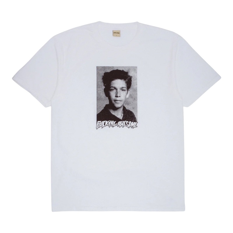 FA GONZ CLASS PHOTO T SHIRT WHITE S