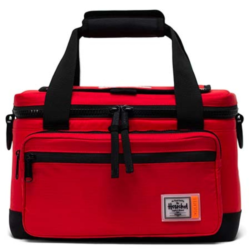 Herschel Supply Co. Chocolate Pop Quiz 12 Pack Cooler Red 8.5″(H) x 12.5″(W) x 7.5″(D)