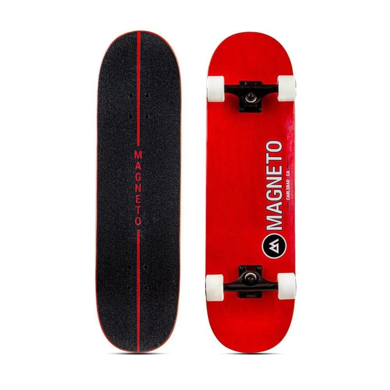 Magneto Boards Magneto “SUV” Red 8.5″ Skateboard Complete