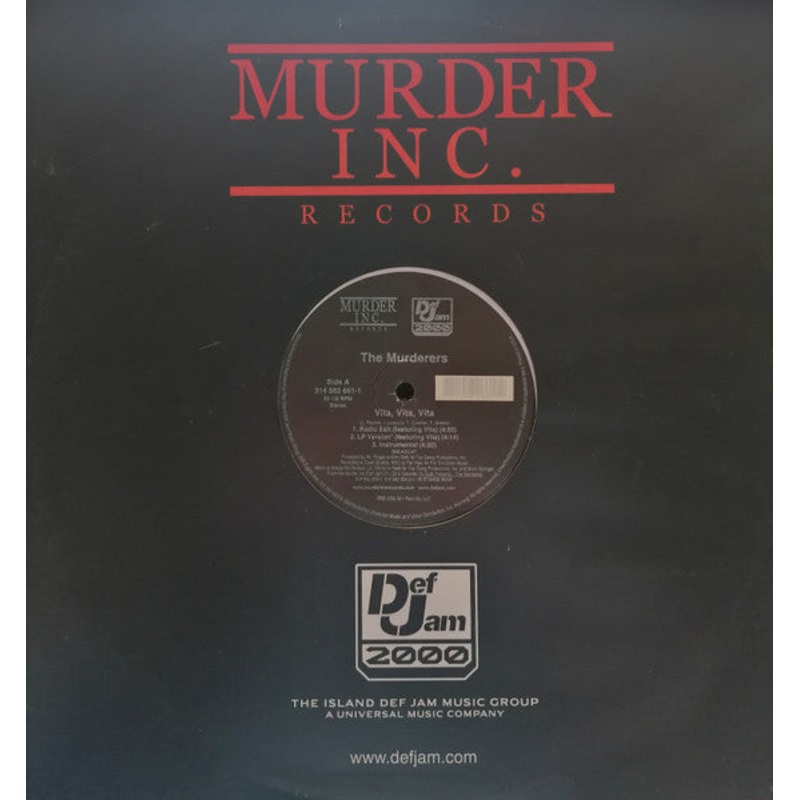 Murderers, The Feat. Vita – Vita, Vita, Vita b/w Sh*t Gets Ugly Vinyl LP Record