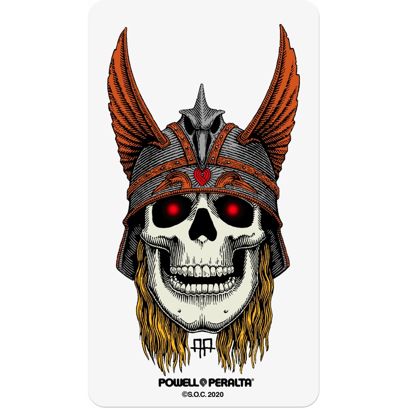 Powell Peralta Andy Anderson Skull 3″ Skateboard Sticker
